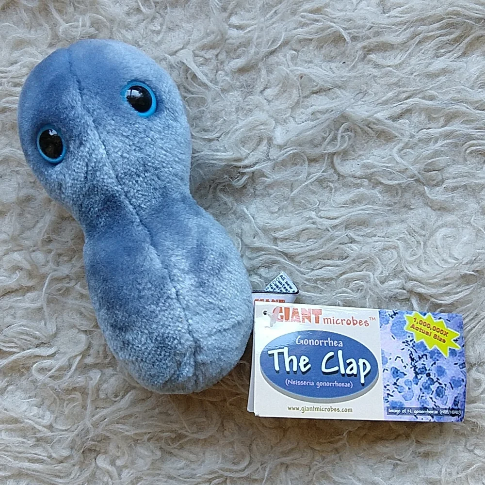 Giant Microbes The Clap Gonorrhea STD Science Educational Plush